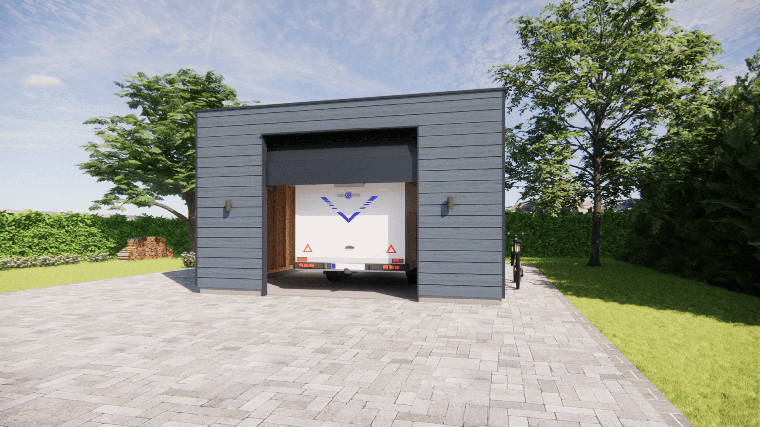 Garage Ossature Bois La Construction Personnalisable