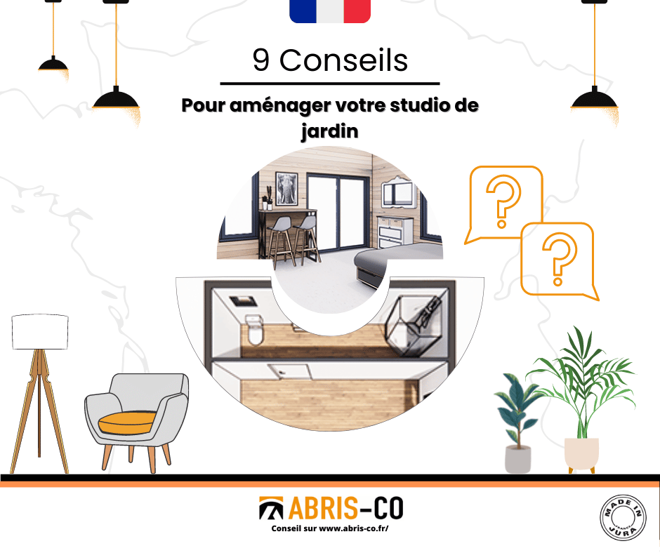 Aménager votre studio de jardin : 9 conseils chez Abris-Co