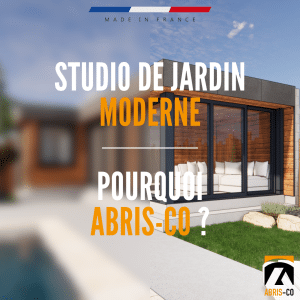 Publi studio de jardin moderne