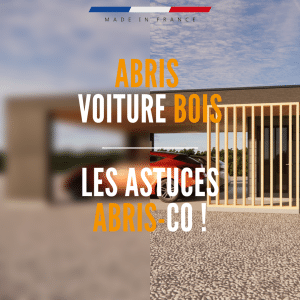 Abris voiture bois article