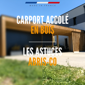 Carport accolé en bois article