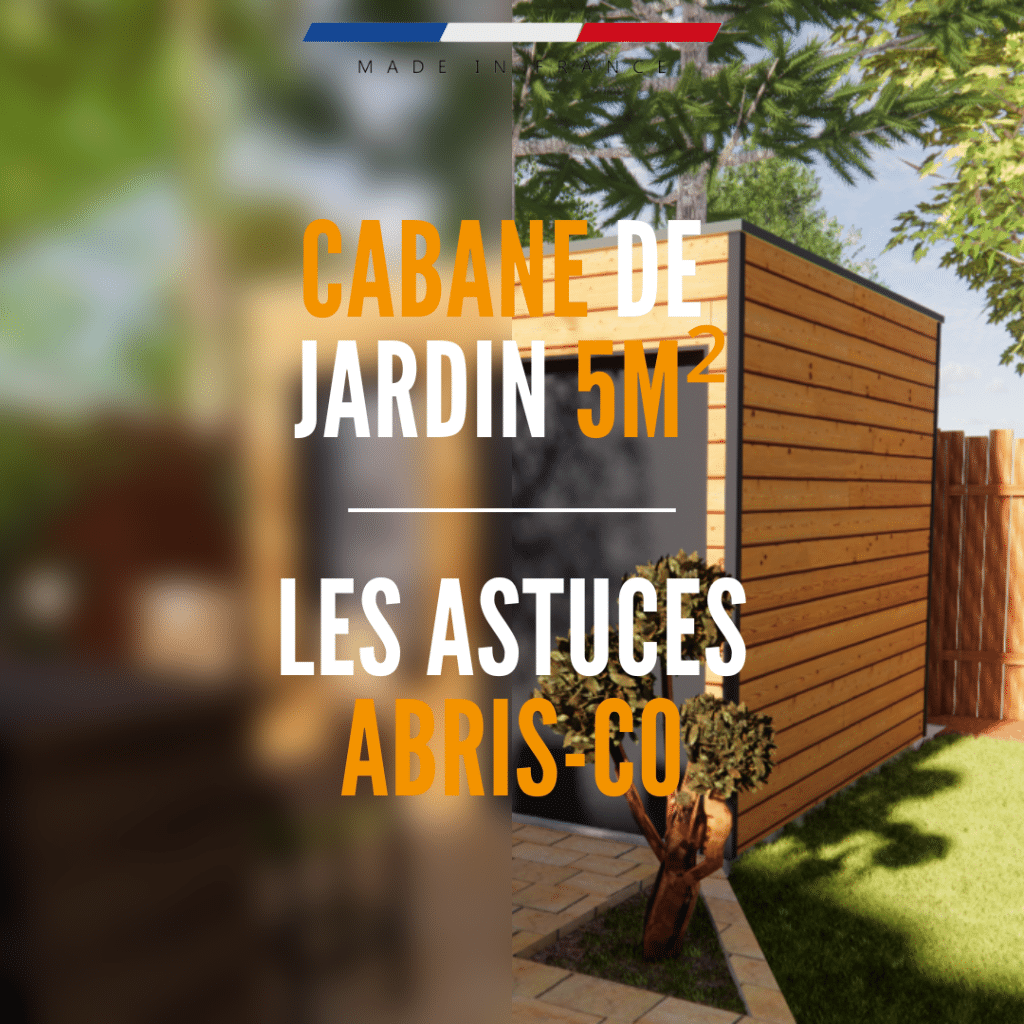 Cabane de jardin 5m² article