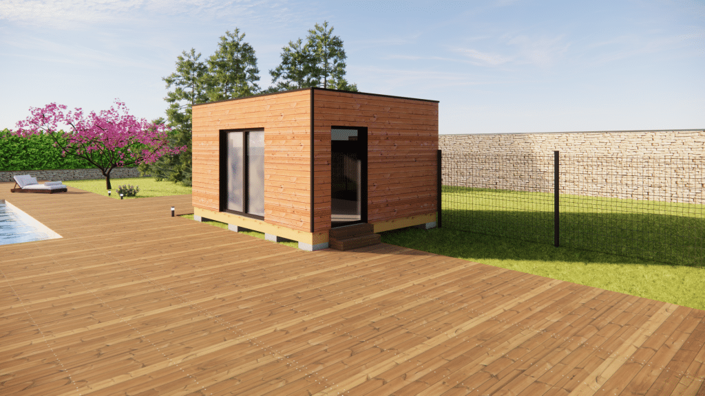 studio de jardin standard MISSOURI 3D 1